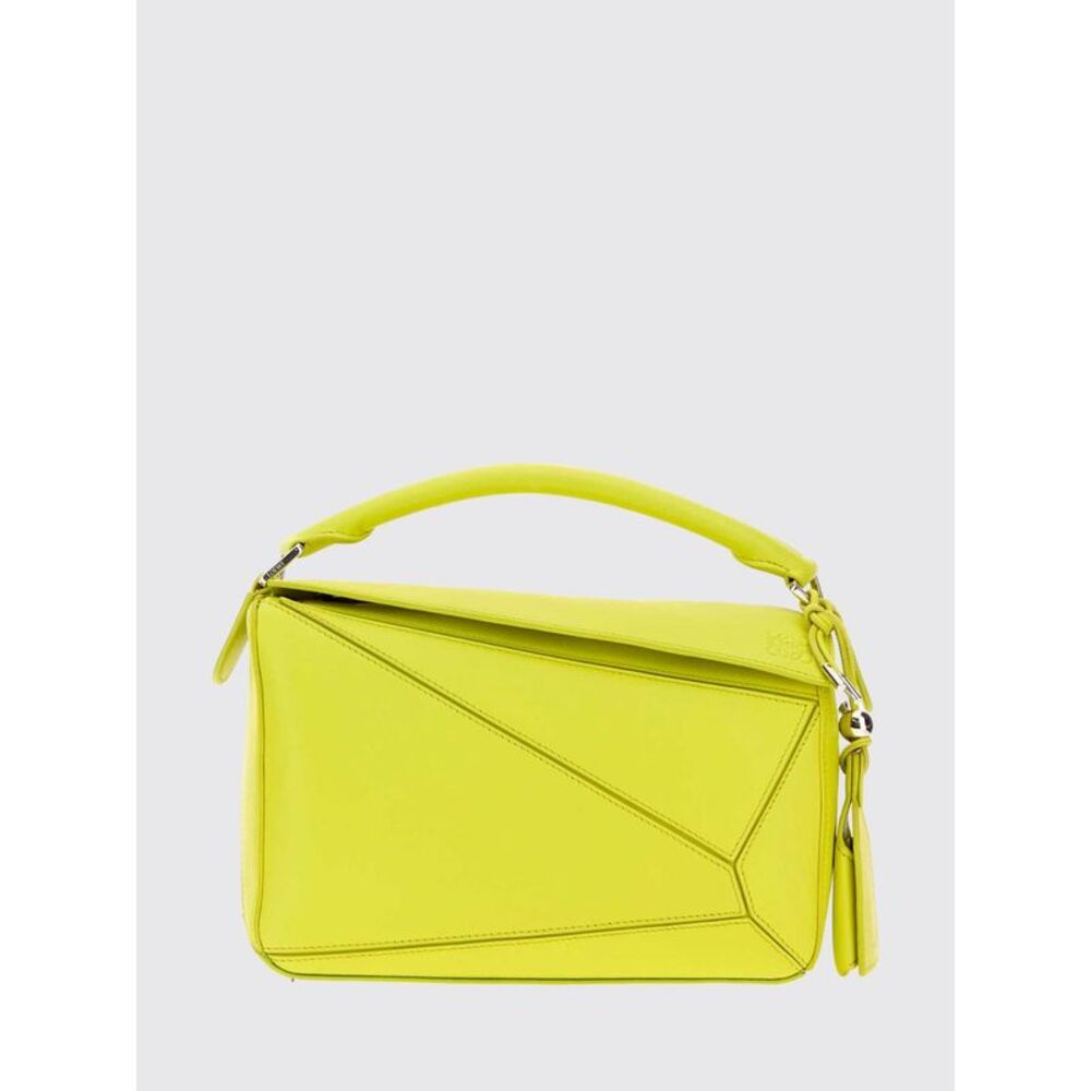 Loewe Women Loewe Featherlight Puzzle Small Nappa Lambskin Handbag